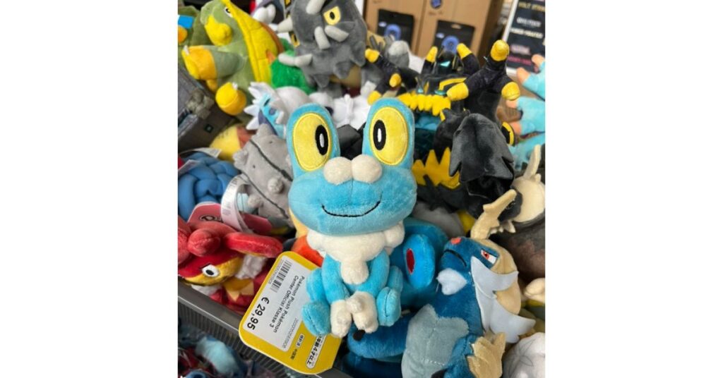 Ein Froxy-Pokemon, dessen süßen Blick ich nur schwer widerstehen konnte!