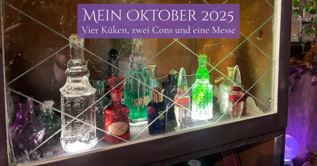 Magische Flaschen auf der HeroesXP im Harry-Potter-Zimmer