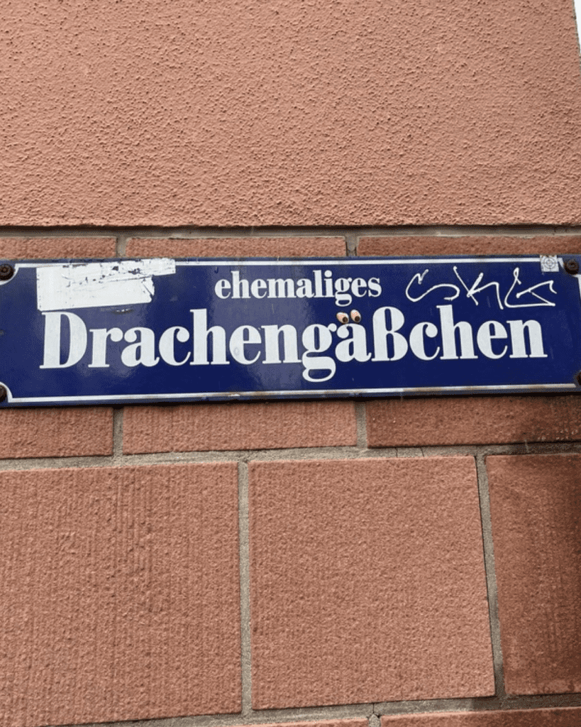 Das ehemalige Drachengäßchen