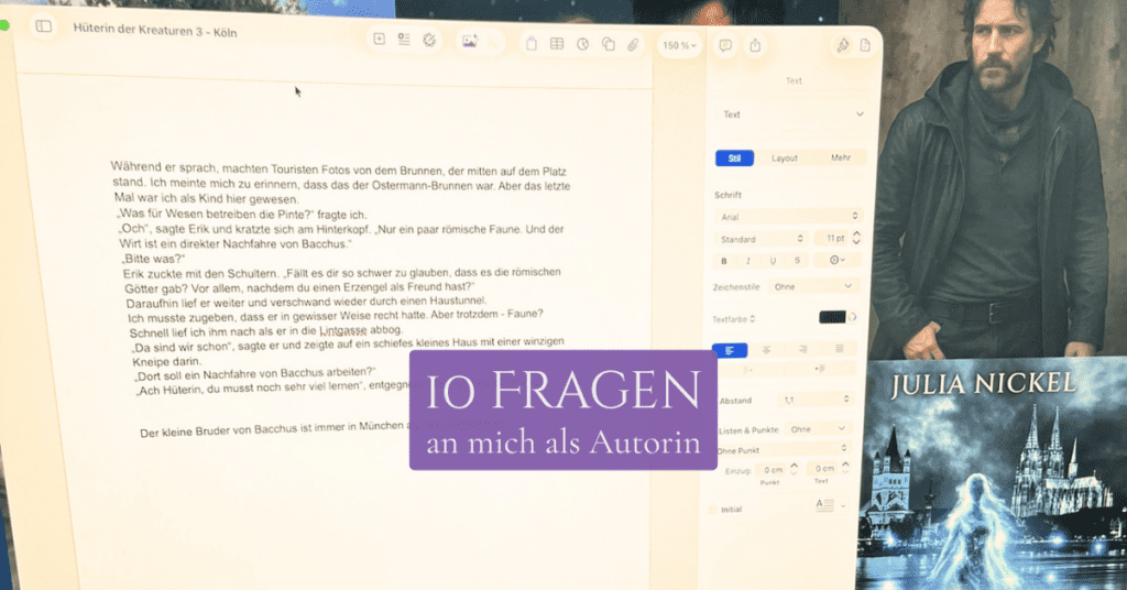10 Fragen an mich als Autorin