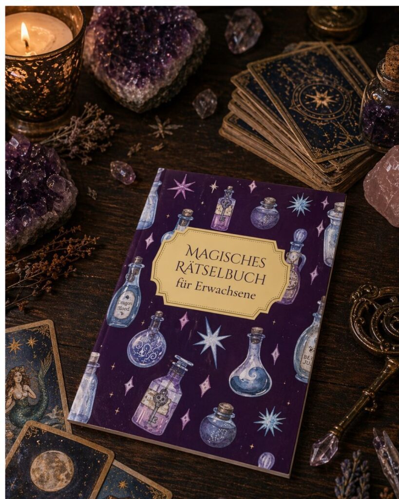 Magisches Rätselbuch für Erwachsene